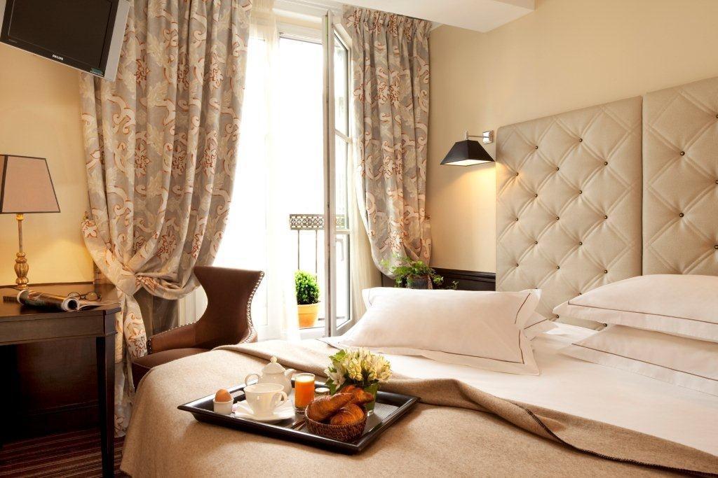 Hotel Lenox Saint Germain Париж Номер фото